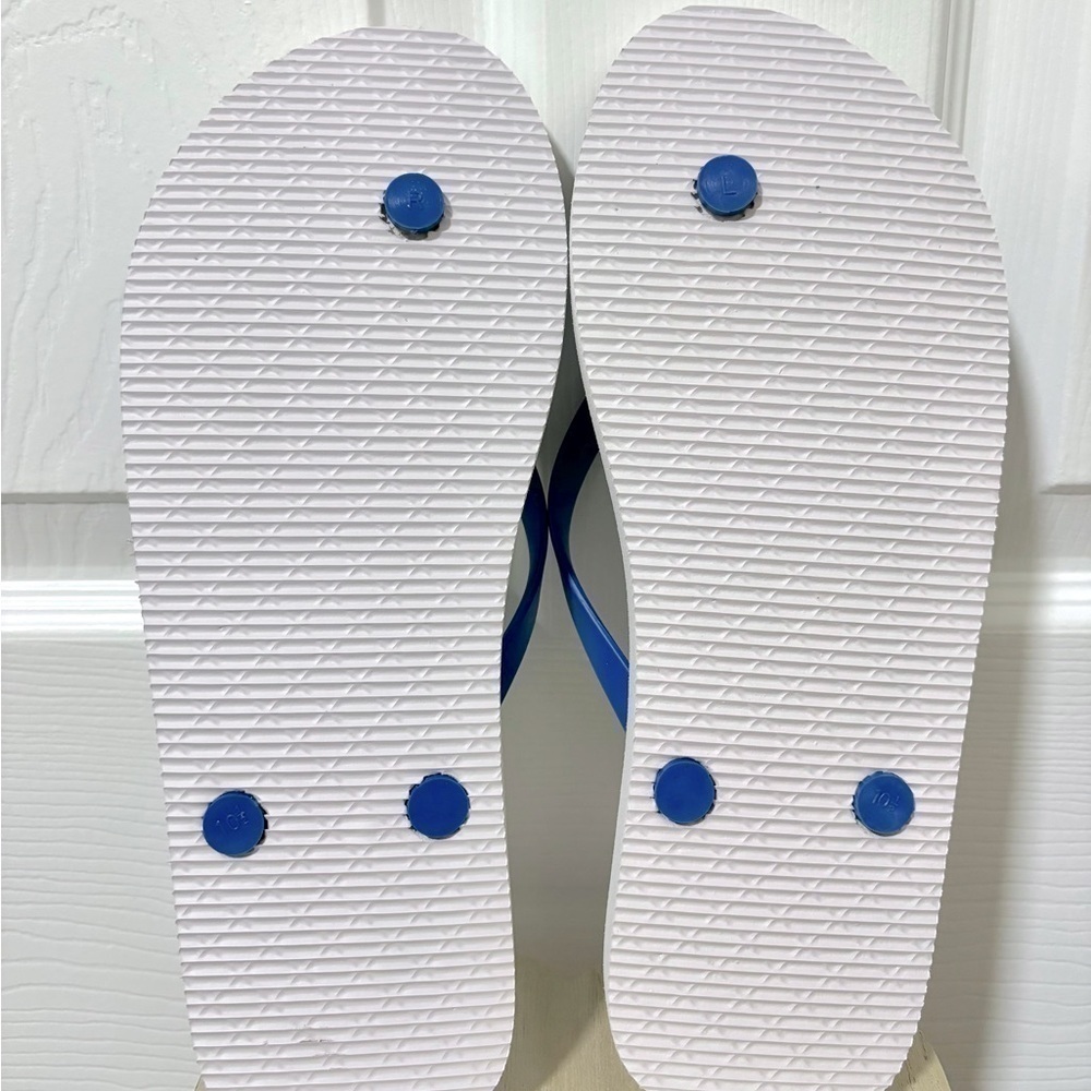 Disneys : Stitch Blue Flip Flop Sandals | Size L | NWT ✨ - Picture 7 of 11